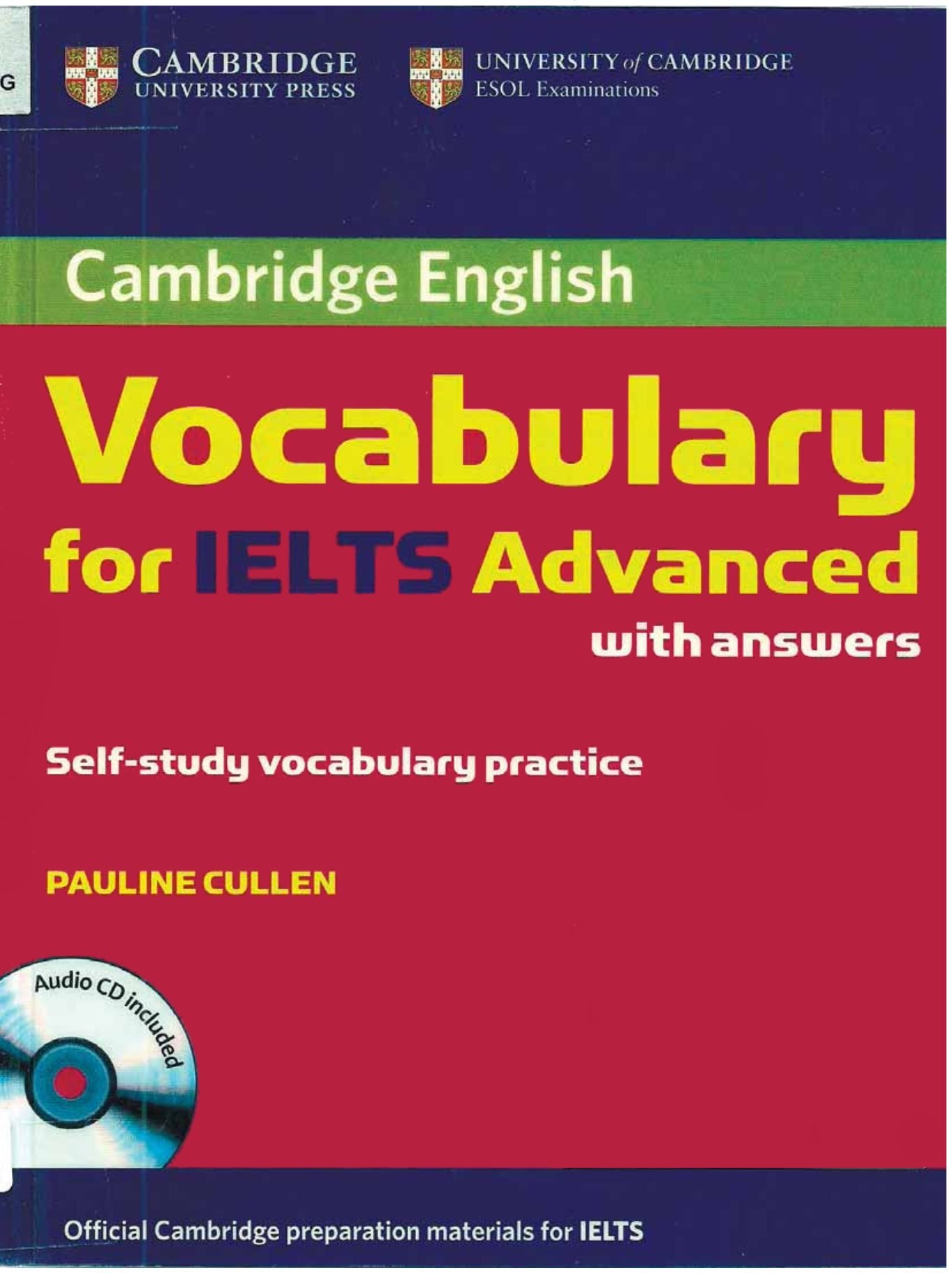 English Vocabulary for IELTS Advanced Book