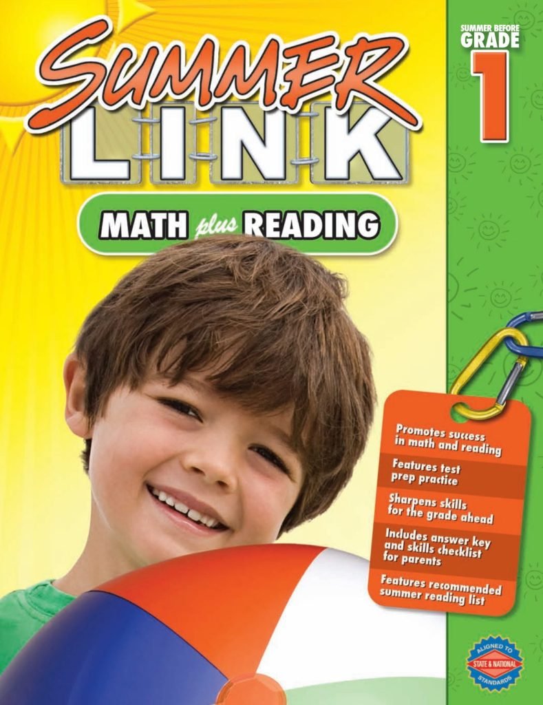 Summer Link Math Plus Reading Book 1
