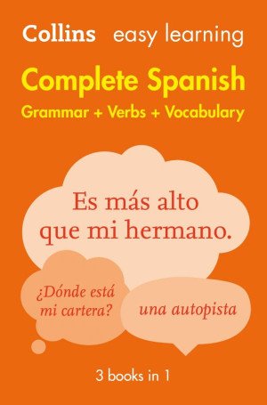 COLLINS EASY LEARNING – Complete Spanish Grammar + Verbs + Vocabulary