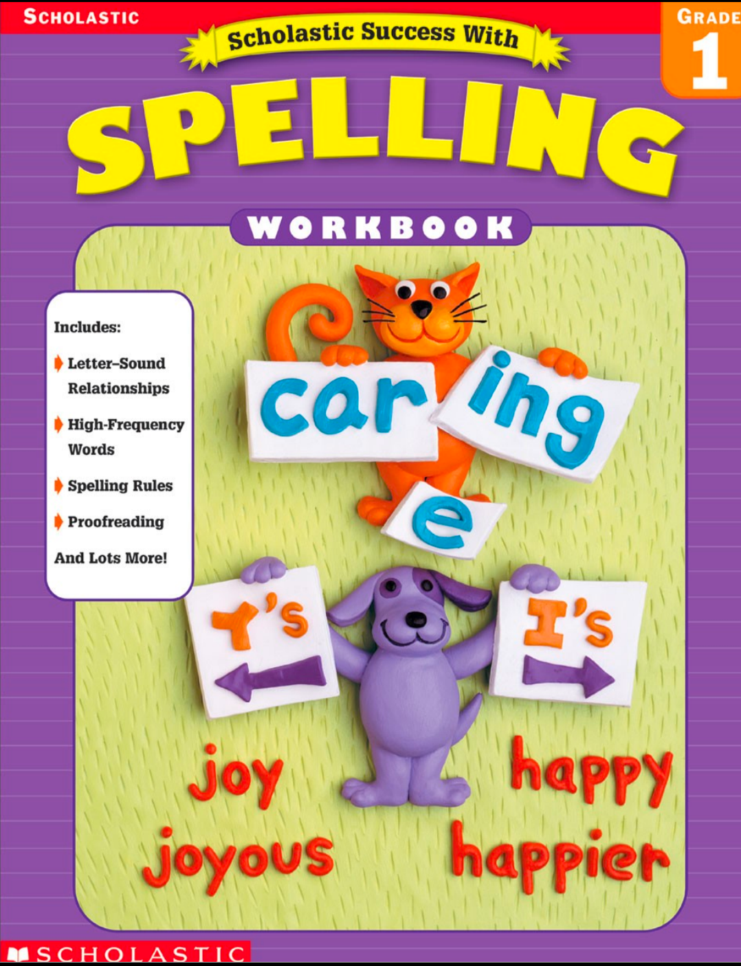 Scholastic Success with Spelling Workbook Grade 1