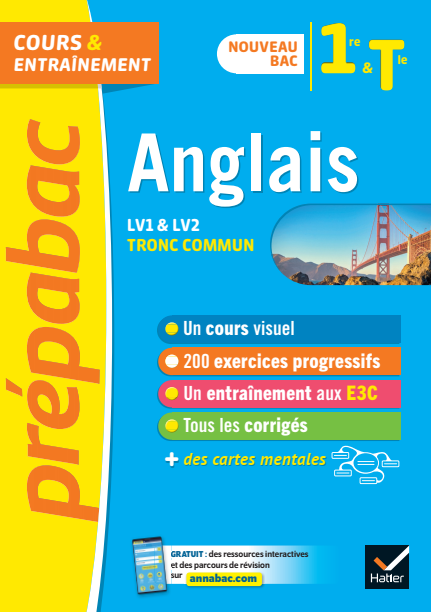 Anglais 1re Tle tronc commun Prépabac Cours en…